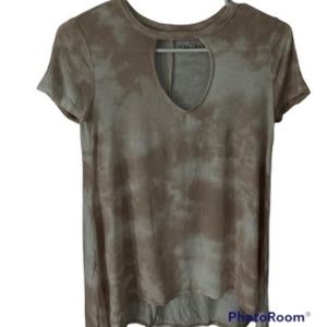 ❣️Flowy Keyhole Earthtone Tie Dye